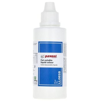 Lebensmittelfarbe | 'Schokoladenfarbe' dunkelblau (180ml)
