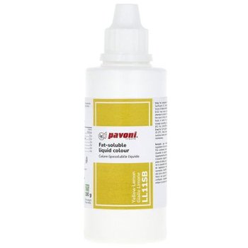 Lebensmittelfarbe | 'Schokoladenfarbe' zitronengelb (180ml)