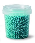 @ Dekor-Zuckerperlen klein blau-metallic (120g)