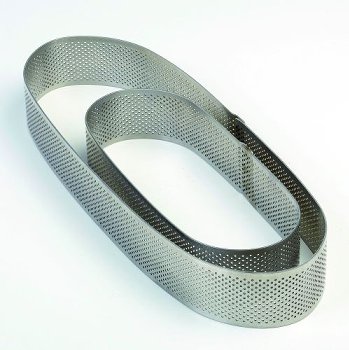 @ Torten- | Tartes- | Dessert-Ring Oval mikrogelocht 290/90/35