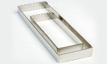 @ Torten- | Tartes-Ring | Backrahmen Rechteck 280/80/20