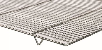 Inox-Überzieh-Gitter mit Füßen 59x39cm (60x40cm)