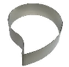 Tortenring Komma L26cm/B20cm/H5cm
