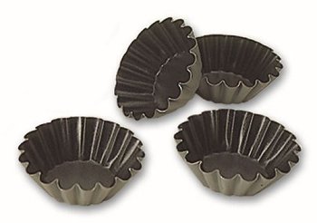 @ Tarteletteform | Backform | -Förmchen rund gewellt 55/15 (25 Stk)