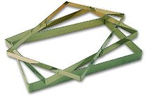@ Backrahmen rechteckig, L375xB275xH45mm