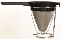 Halter für Fülltrichter verchromter Stahl
