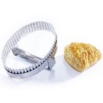 @ Apfeltaschen-Ausstecher oval/gewellt