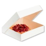 Tortenkarton weiß 25x25x8cm (50 Stk)