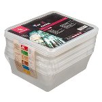 Gastro-Dose | GN-Behälter 'Modulus' 1/2 GN | 6 Liter (4 Stk)