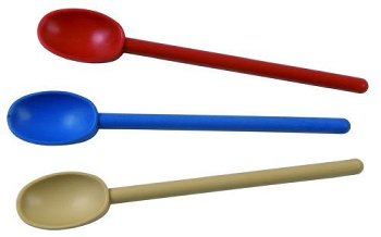 @ Rührlöffel Exoglass gelb ovale Form 45cm