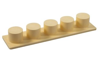 Patisserie- | Dessert-Auswerfer 5 runde Formen 'Patis Rapide' 65/40