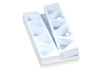 Patisserie- | Dessert-Formplatte 10 Herz-Formen 'Patis Rapide'