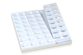 Patisserie- | Dessert-Formplatte 48 runde Formen 'Patis Rapide' 42,5/25