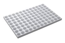 Patisserie- | Dessert-Formplatte 96 runde Formen 'Patis Rapide' 42,5/25