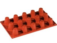 Silikon-Matte | -Form 15 Dariol- | Babaformen (1/3 GN=17,5x30cm)