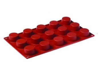 Silikon-Matte | -Form 15 Petit Fours (1/3 GN=17,5x30cm)