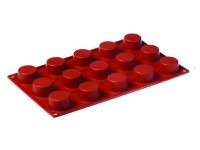 Silikon-Matte | -Form 15 Petit Fours (1/3 GN=17,5x30cm)
