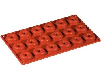 Silikon-Matte | -Form 18 Savarins (1/3 GN=17,5x30cm)