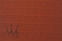 @ Silikon-Matte mit Relief für Tortendekore 'Griechisch groß' rot