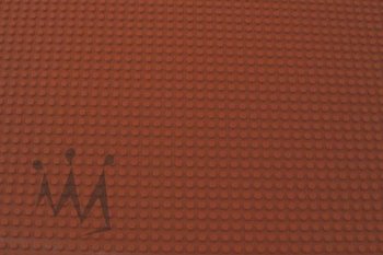 Silikon-Matte | -Form mit Relief für Tortendekore 'Punkte' rot