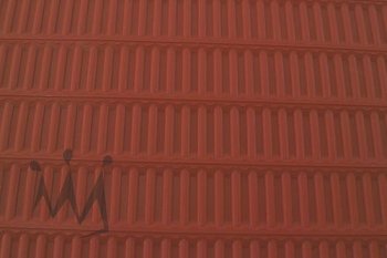 Silikon-Matte mit Relief für Tortendekore 'Streifenband' rot