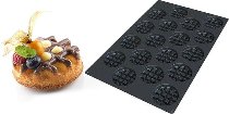 @ Silikon-Matte | -Form 18 runde Waffelformen | Waffeln rund (60x40cm)