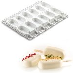 Kit Silikon-Matte | -Form Verband | Set für 12 Eis am Stiel | Stieleis Classic