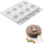 @ Kit Silikon-Matte | -Form Verband | Set für 8 Eis am Stiel | Stieleis Smiley 'Mr. Funny'