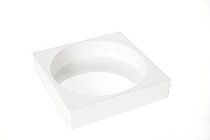 Silikon-Matte | -Form | Einzel- | Kuchenform rund glatt 180/50 'Tor'