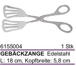 @ Gebäckzange B5,8cm L18cm