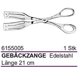 Gebäckzange L21cm