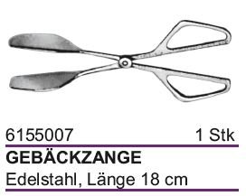 Gebäckzange L18cm