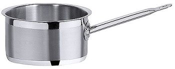 @ Stielkasserolle Ø18cm H13cm, mit Rohrgriff