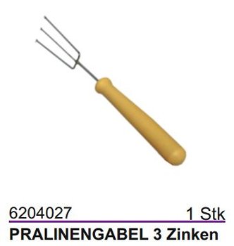 Pralinengabel 3 Zinken