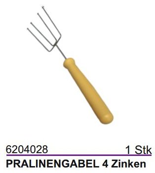 Pralinengabel 4 Zinken