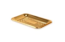 @ Tablett Kado "gold" 23,5x16 cm