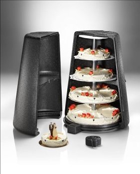 Thermo-Transportbox für Hochzeitstortenständer