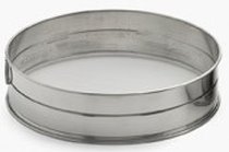 Mehlsieb Edelstahl Mittelfein Ø 35cm