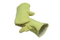 Back-Handschuhe Gelb Spezialgewebe (1 Paar)