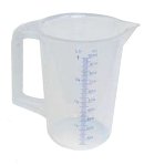 Messbecher 3 Ltr. Kunststoff Polypropylen