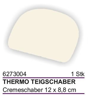 Teigschaber 12x8,8cm
