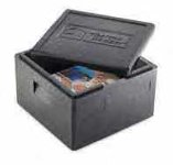 @ Thermo-Transportbox, quadratisch Außenmaße 41x41x32,5cm