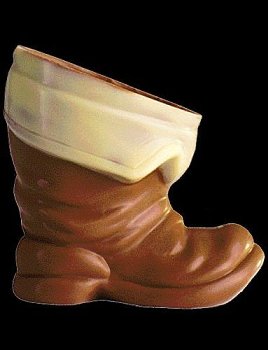 @ Gießform Stiefel oben offen