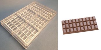 Gießform Tafel | Tafelgießform Klassisch
