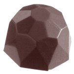 @ Gießform Praline | Pralinengießform 21 eckige Formen Design 'Diamant'