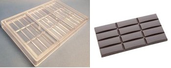 @ Gießform Tafel | Tafelgießform Klassisch