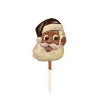 @ Gießform für Lutscher | Lolly Weihnachtsmannkopf 'Santa Claus'