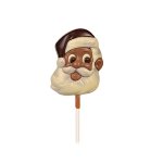 @ Gießform für Lutscher | Lolly Weihnachtsmannkopf 'Santa Claus'
