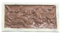 @ Gießform Tafel | Tafelgießform Hasenmalwerkstatt 'Oster-Tafel'
