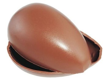 @ Gießform für Ei-Halbschale glatt